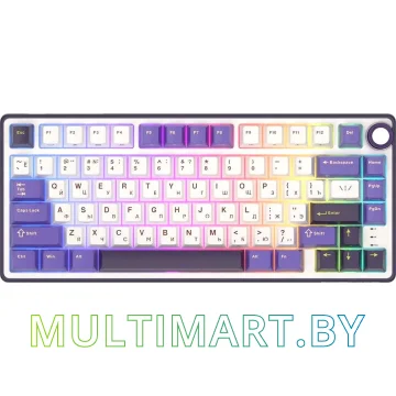 Клавиатура Royal Kludge R75 RGB Blackberry (RK Silver)